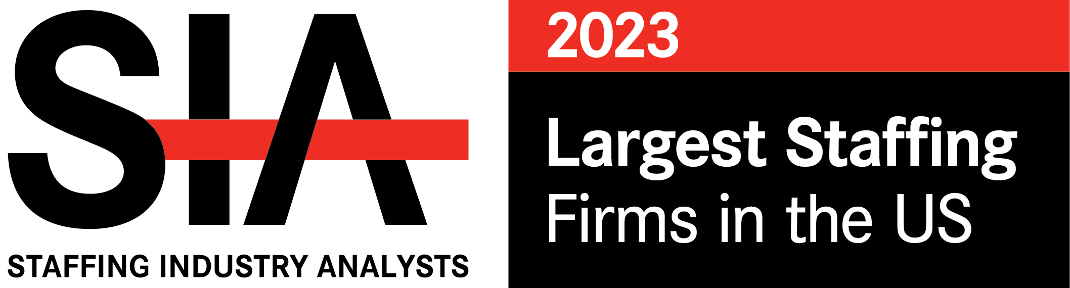 Staffing Industry Analysts Largest Staffing Firms in U.S. Logo